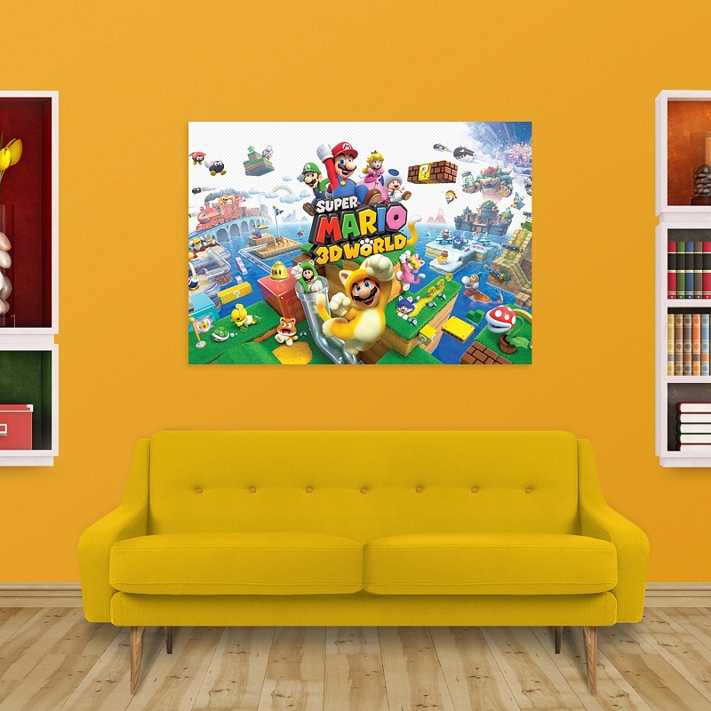 Постер Super Mario 3D World (большой) #2
