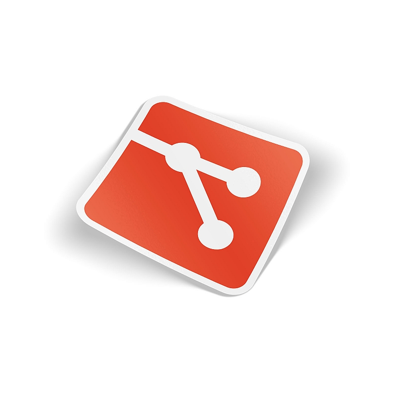 Стикер Git icon - # 1 Стикер Git icon #1