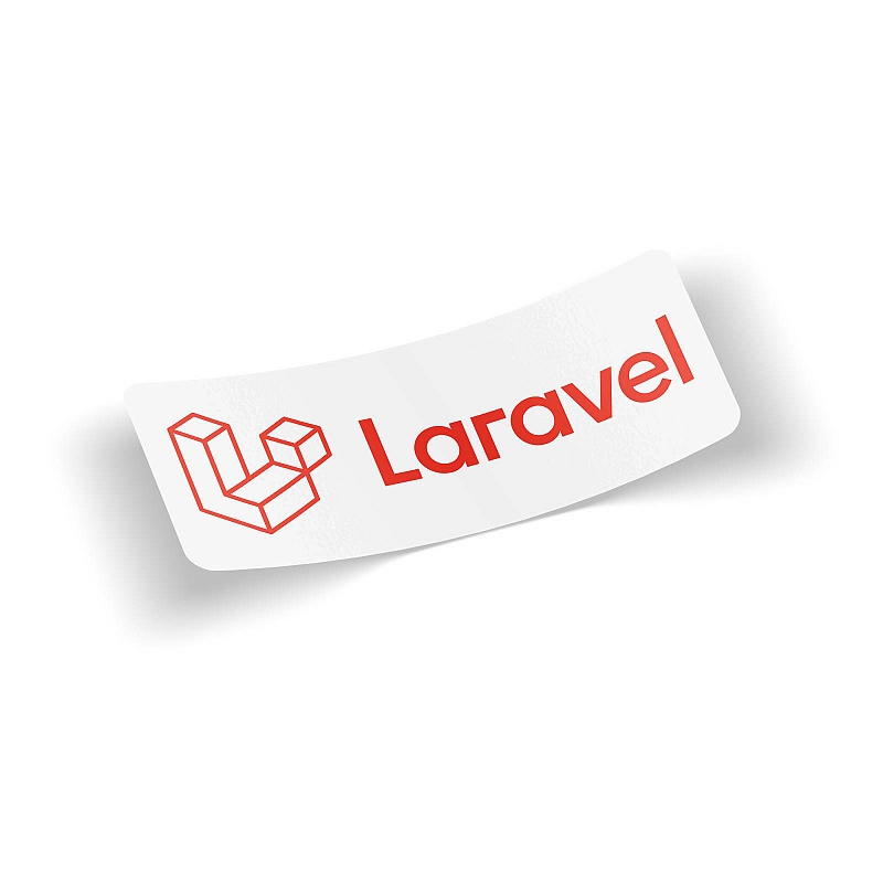 Стикер Laravel red - # 1 Стикер Laravel red #1