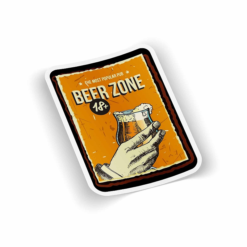 Стикер Beer Zone - # 1 Стикер Beer Zone #1