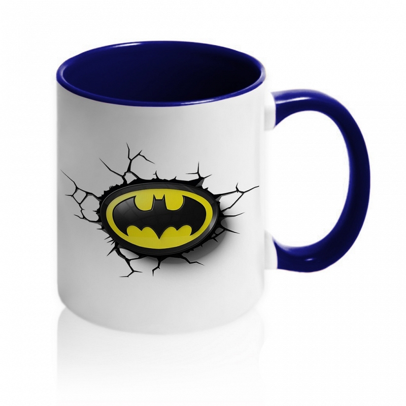 Кружка 3D знак Бэтмана - # 5 Кружка 3D знак Бэтмана #5