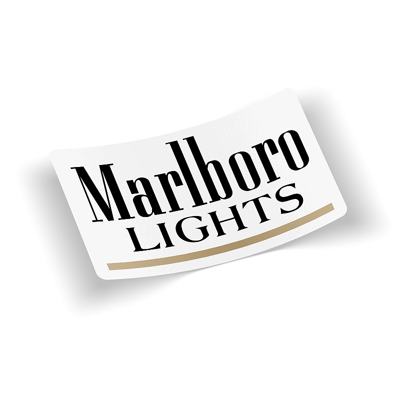 Стикер Marlboro Lights #1