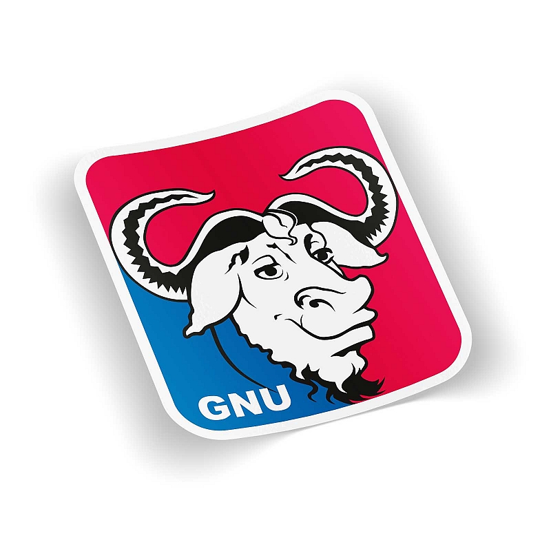 Стикер GNU - # 1 Стикер GNU #1