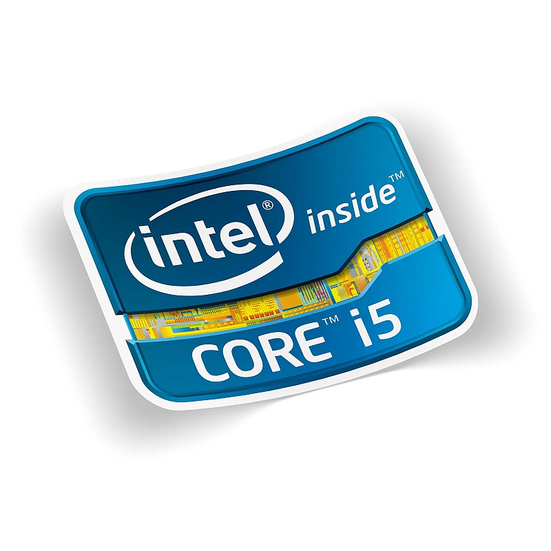 Стикер Intel Core i5 - # 1 Стикер Intel Core i5 #1