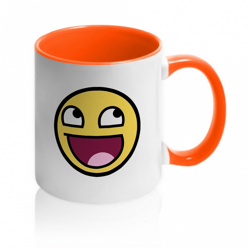 Кружка смайлик улыбака - # 2 Кружка смайлик улыбака #2