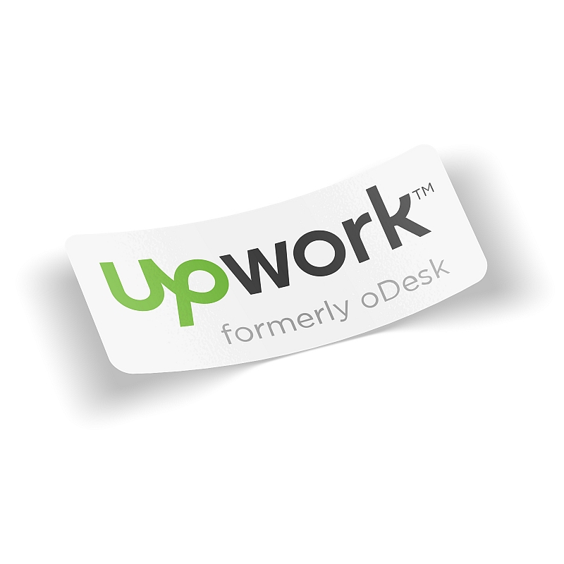 Стикер UpWork - # 1 Стикер UpWork #1