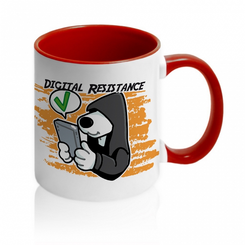 Кружка Digital Resistance - Есть соеденение! #5