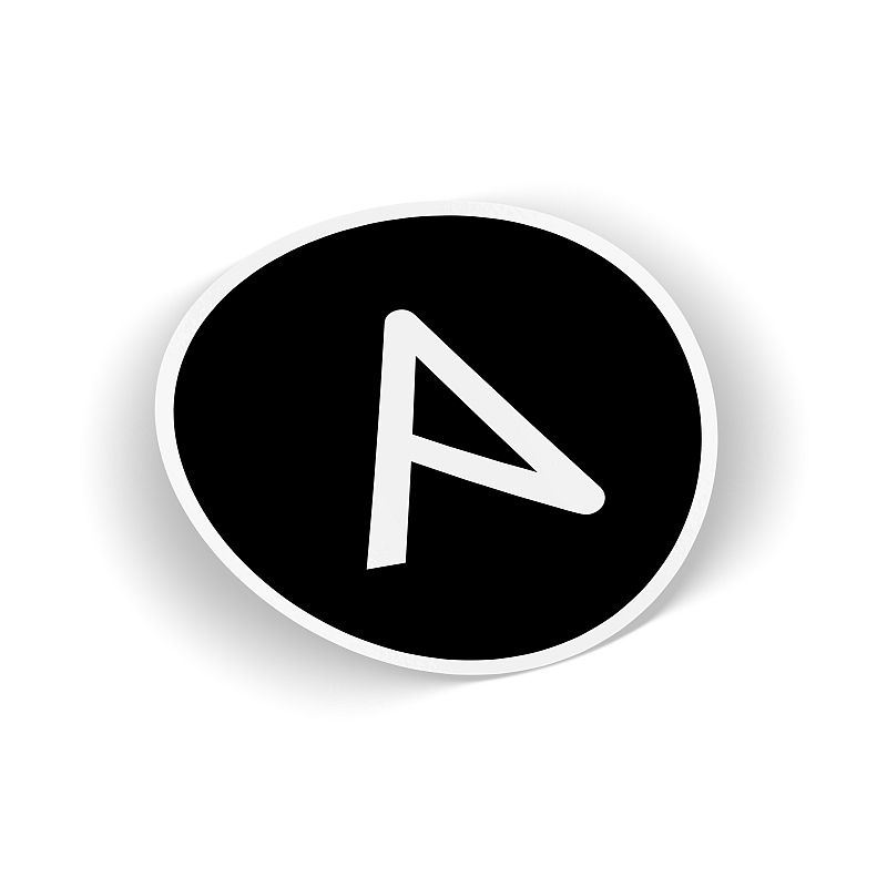 Стикер Ansible (logo) - # 1 Стикер Ansible (logo) #1