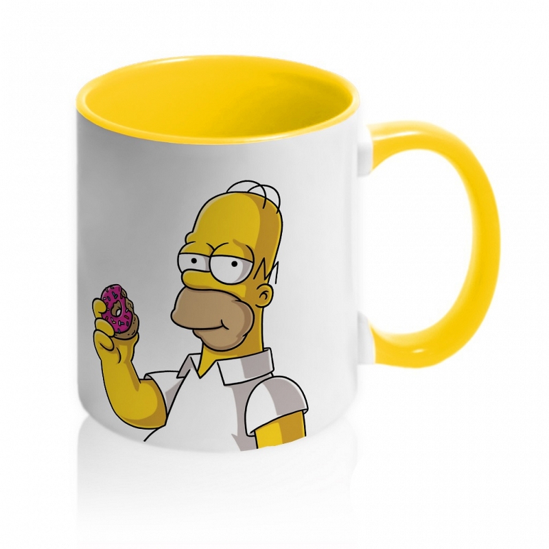Кружка Гомер Симпсон с пончиком - # 4 Кружка Гомер Симпсон с пончиком #4