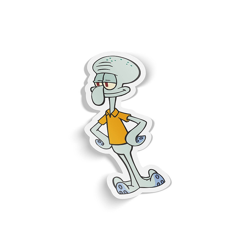 Стикер подозрительный Сквидвард - # 1 Стикер подозрительный Сквидвард #1