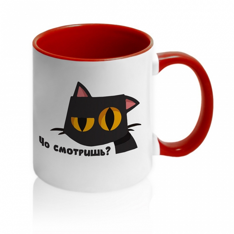 Кружка Чо смотришь? - # 4 Кружка Чо смотришь? #4