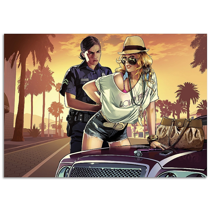 Постер Grand Theft Auto III (большой) #1