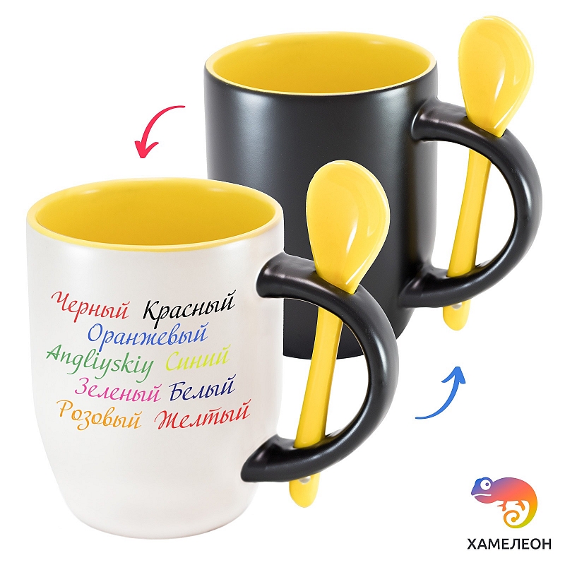 Кружка хамелеон «Цвета» - # 2 Кружка хамелеон «Цвета» #2