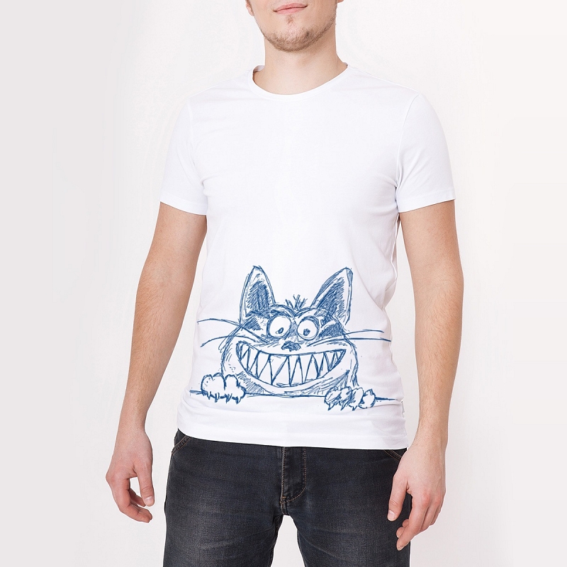 Футболка хитрый котэ - # 2 Футболка хитрый котэ #2