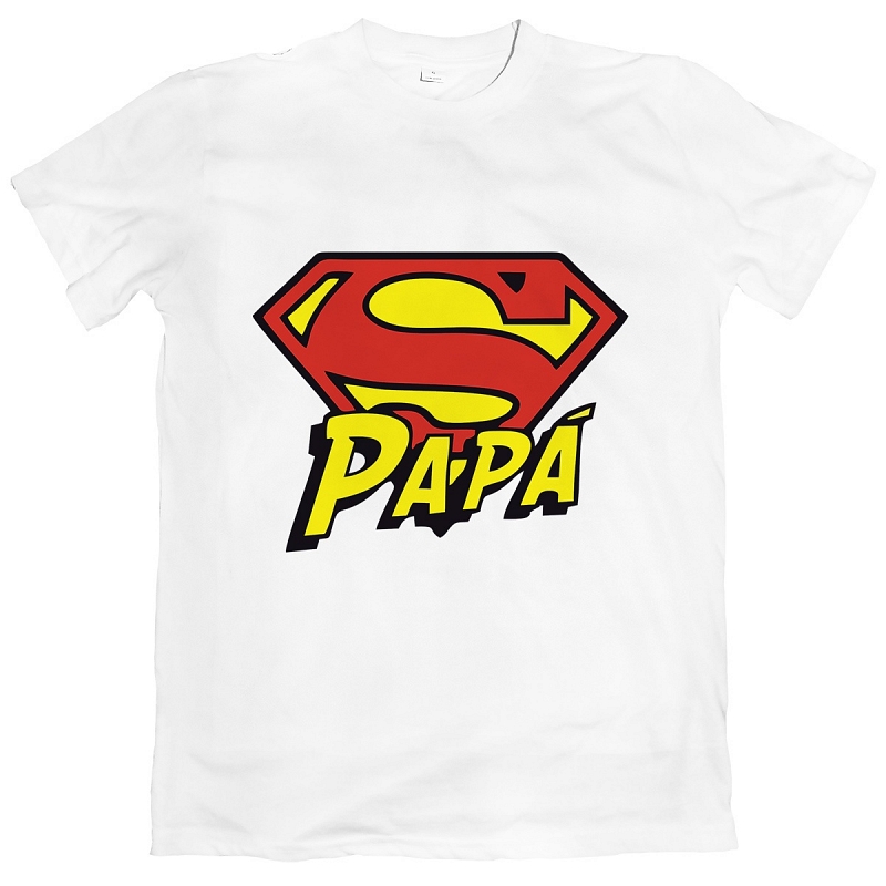 Футболка Super Papa - # 1 Футболка Super Papa #1