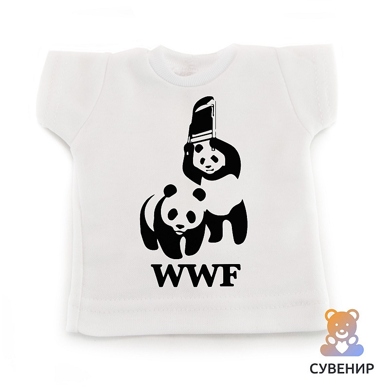 Сувенирная футболка WWF #1