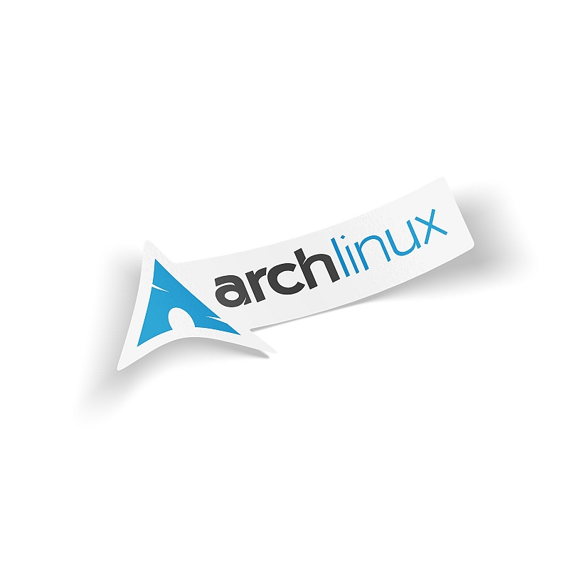 Стикер Arch Linux - # 1 Стикер Arch Linux #1
