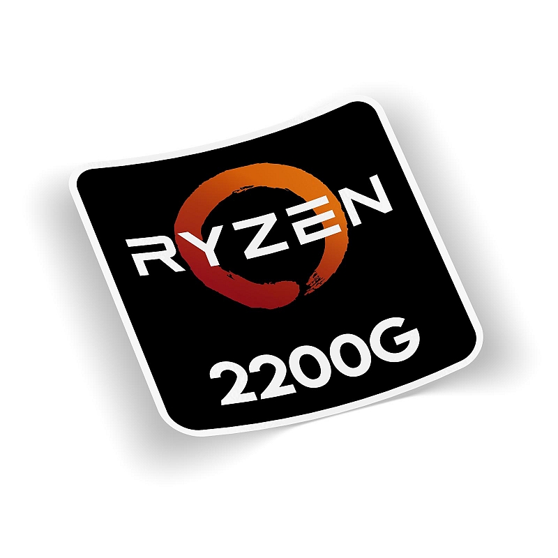 Стикер  Ryzen 2200G - # 1 Стикер  Ryzen 2200G #1