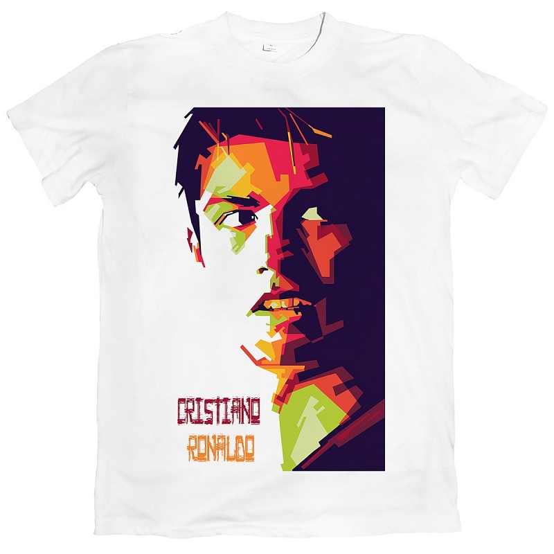 Футболка Cristiano Ronaldo (арт) - # 1 Футболка Cristiano Ronaldo (арт) #1