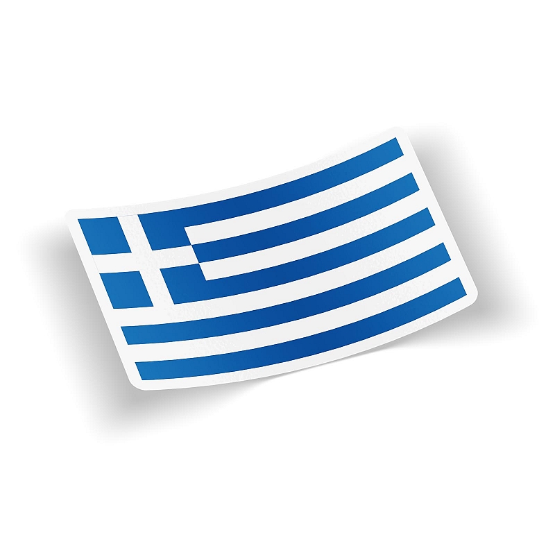 Стикер Флаг Греции #1