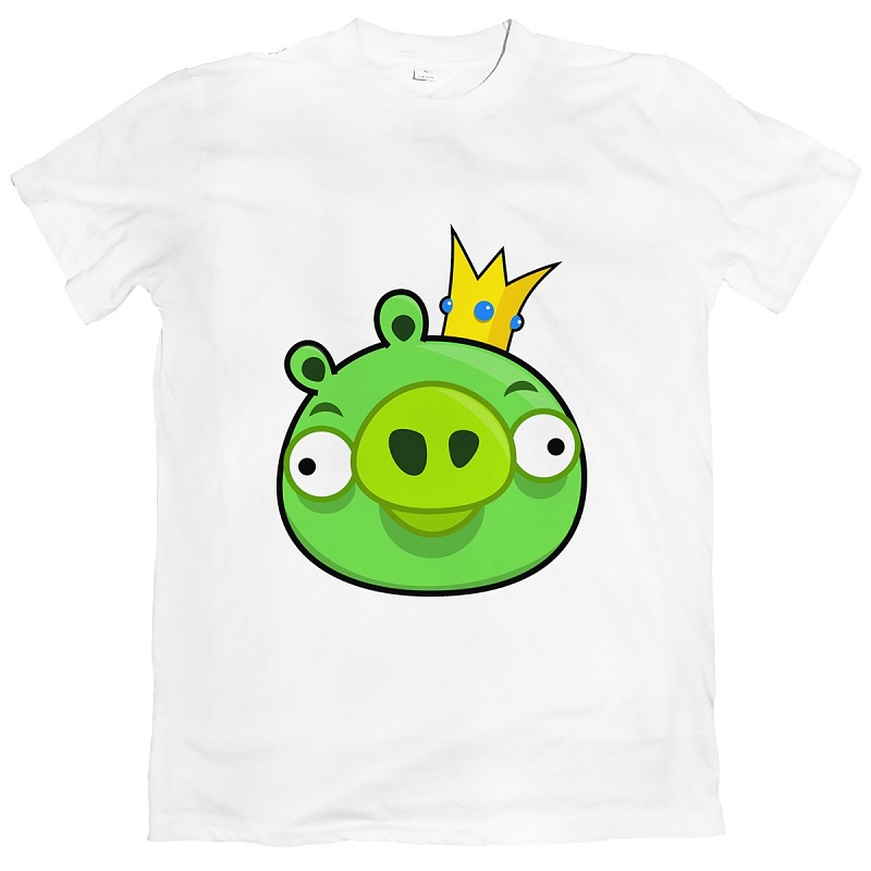 Футболка Angry Birdth свинья - # 1 Футболка Angry Birdth свинья #1