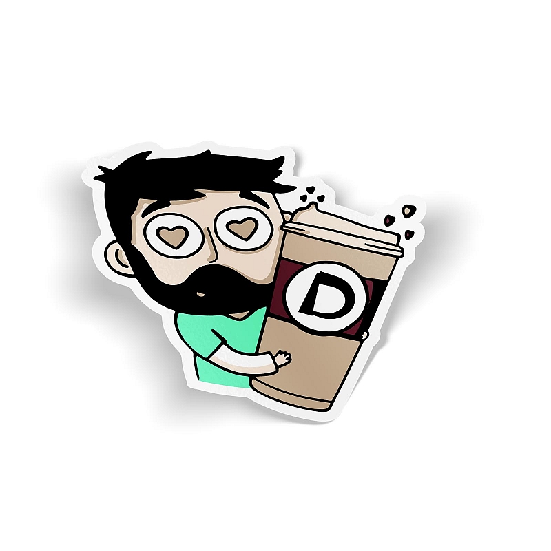 Стикер Кофэээээ - # 1 Стикер Кофэээээ #1