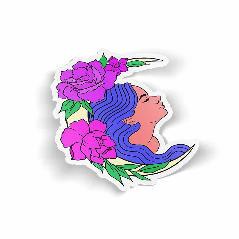 Стикер Дева - # 1 Стикер Дева #1