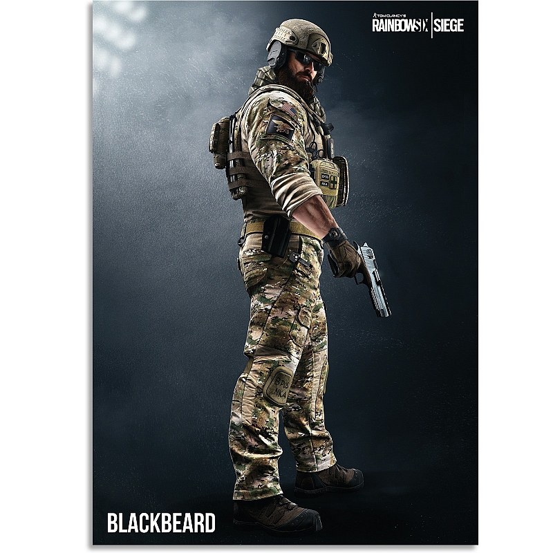 Постер Rainbow Six: Blackbeard - # 1 Постер Rainbow Six: Blackbeard #1