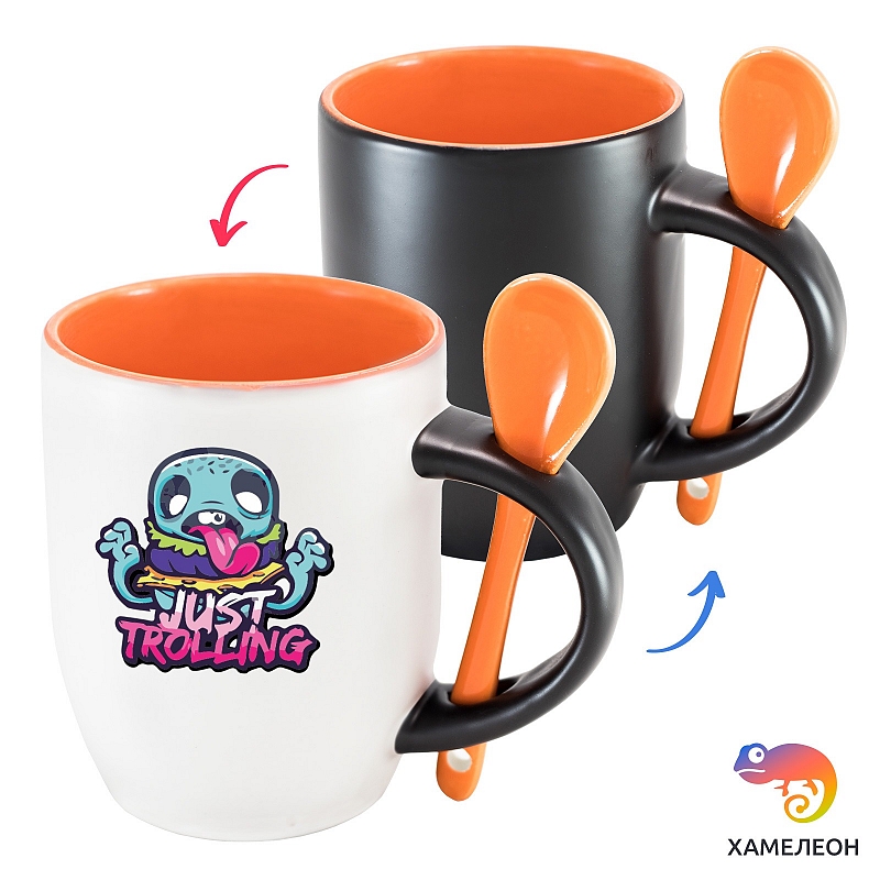 Кружка хамелеон CS:GO - Just Trolling - # 4 Кружка хамелеон CS:GO - Just Trolling #4
