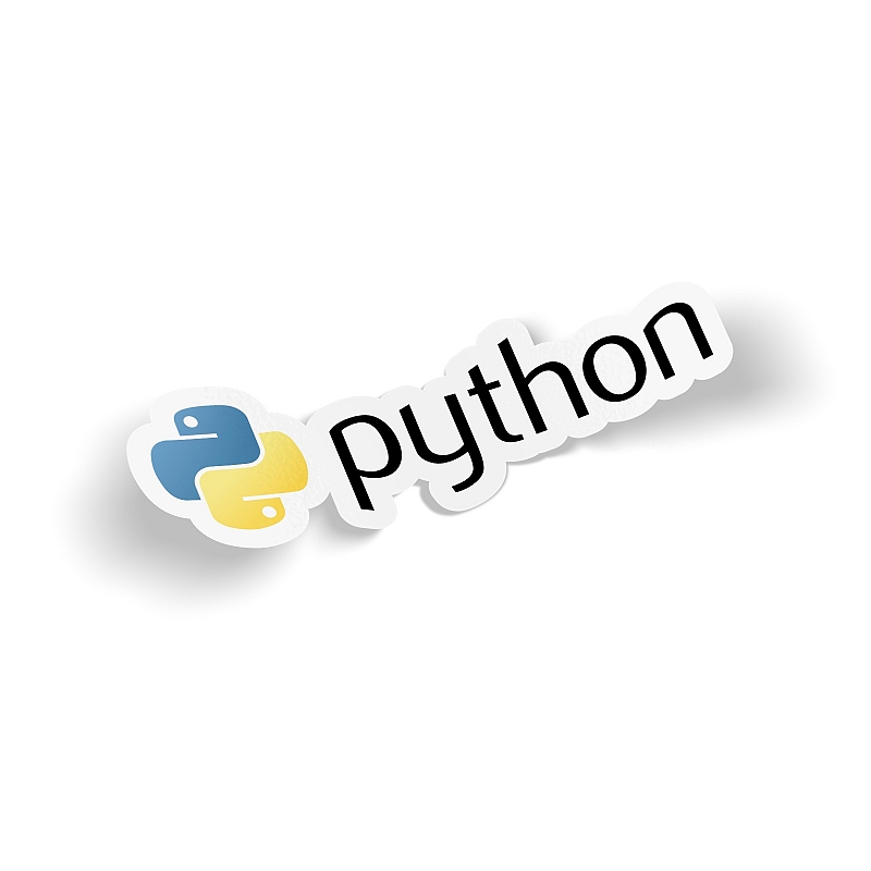 Стикер Python (logo) - # 1 Стикер Python (logo) #1