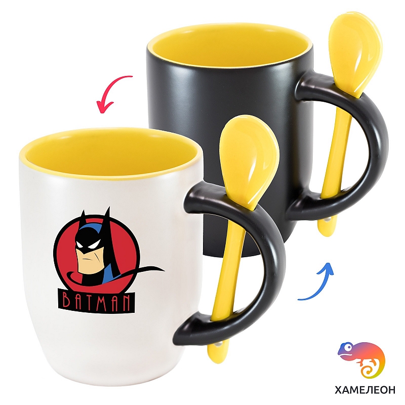 Кружка хамелеон Batman - # 3 Кружка хамелеон Batman #3
