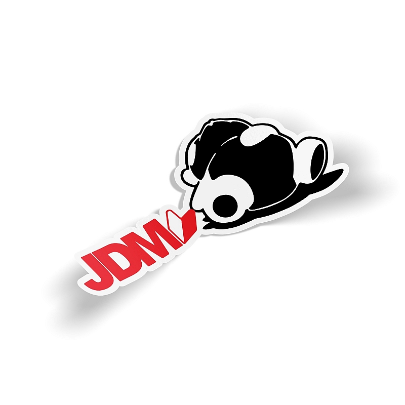 Стикер JDM Sleepy Panda - # 1 Стикер JDM Sleepy Panda #1