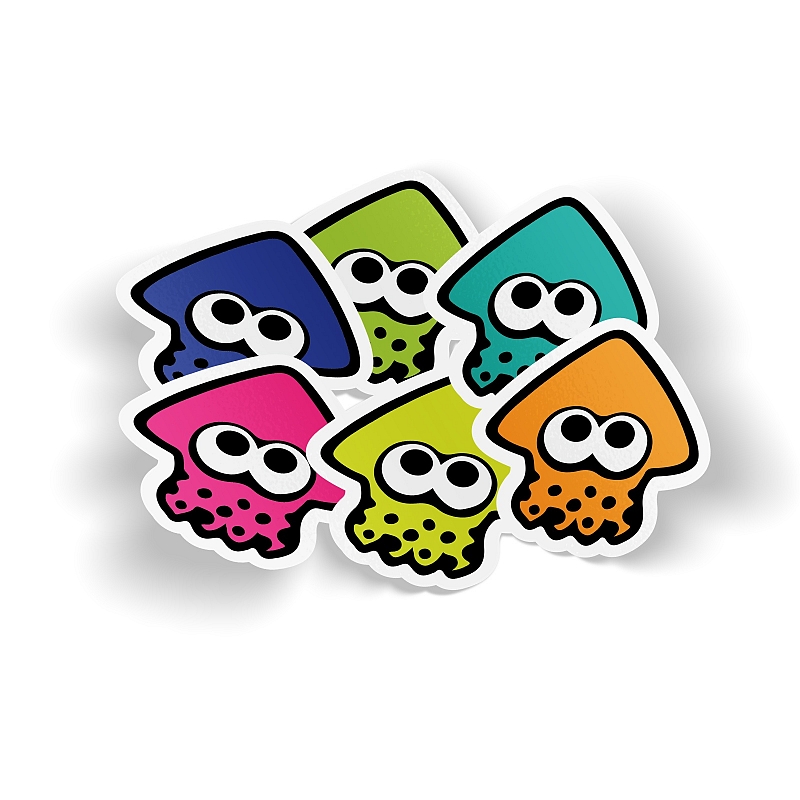 Стикер Splatoon Pack (6шт) - # 1 Стикер Splatoon Pack (6шт) #1