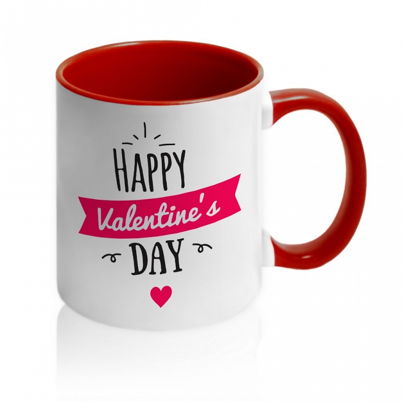 Кружка Happy Valentine's Day (pink) - # 2 Кружка Happy Valentine's Day (pink) #2