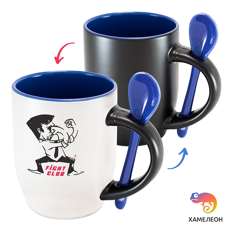 Кружка хамелеон Fight Club - # 3 Кружка хамелеон Fight Club #3