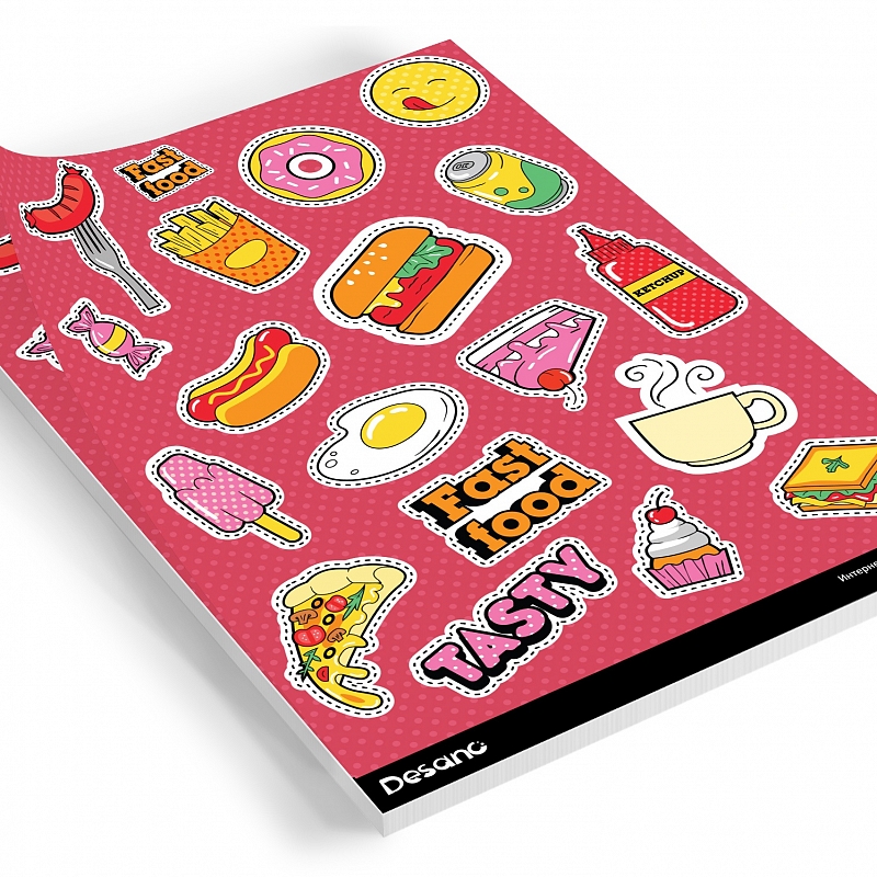 Стикерпак Fast Food & Tasty - # 1 Стикерпак Fast Food & Tasty #1