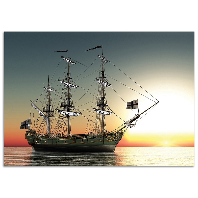 Постер «Рендер Парусника» - # 1 Постер «Рендер Парусника» #1