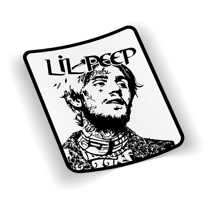 Стикер R.I.P Lil Peep - # 1 Стикер R.I.P Lil Peep #1