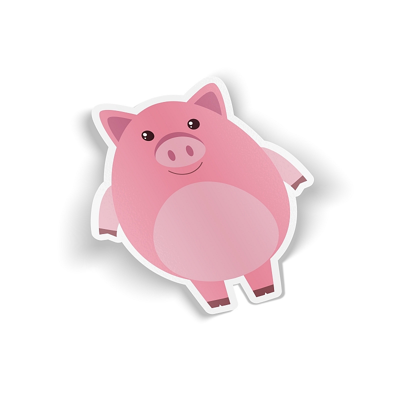 Стикер поросенок (животные) - # 1 Стикер поросенок (животные) #1