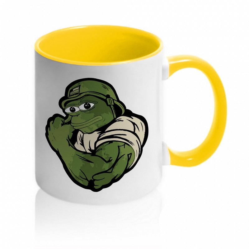 Кружка Pepe Soldier - # 4 Кружка Pepe Soldier #4