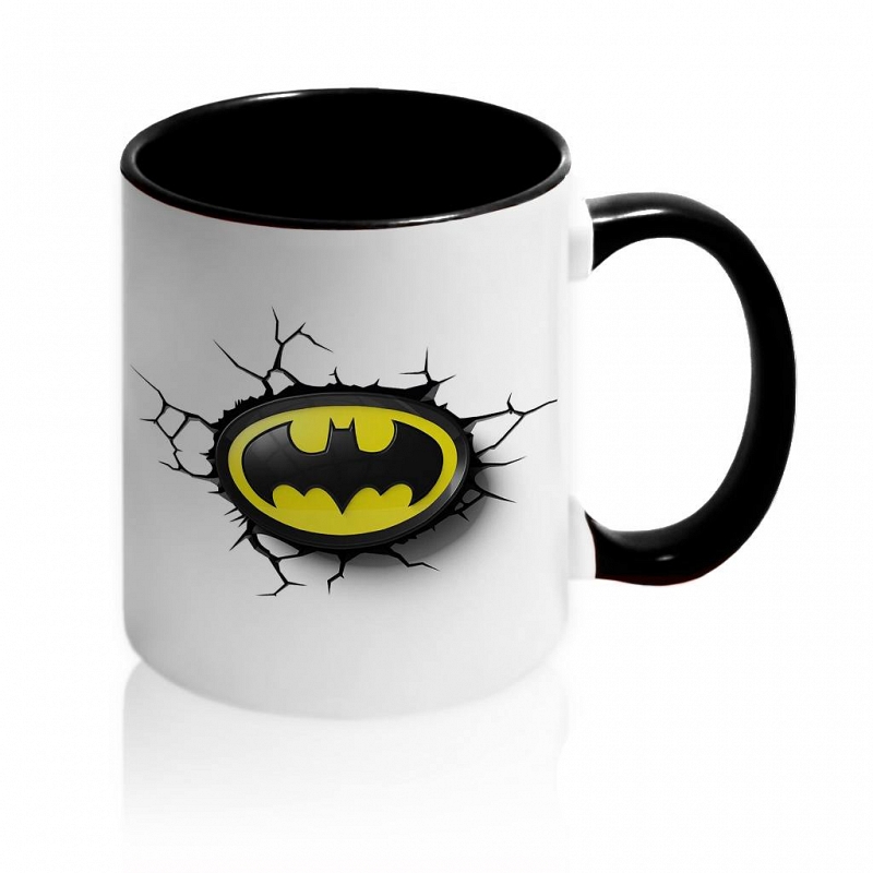 Кружка 3D знак Бэтмана - # 1 Кружка 3D знак Бэтмана #1