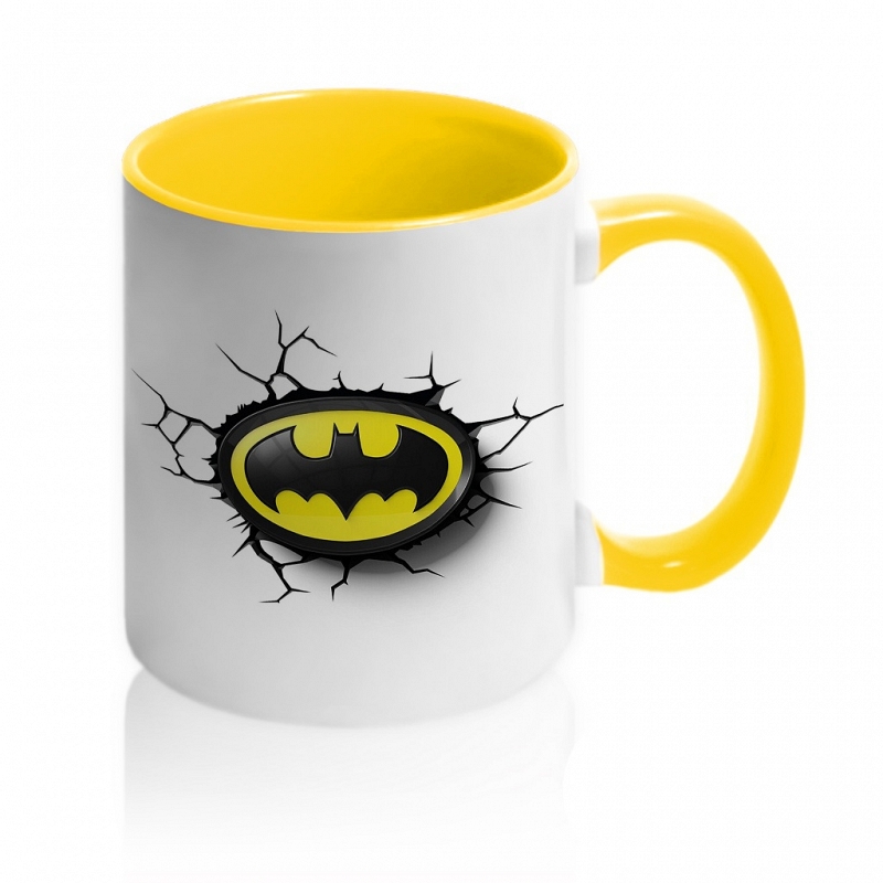 Кружка 3D знак Бэтмана - # 4 Кружка 3D знак Бэтмана #4