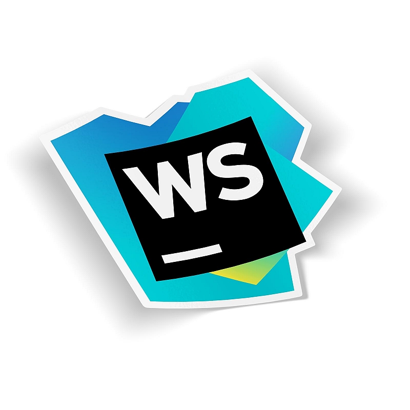 Стикер WebStorm - # 1 Стикер WebStorm #1
