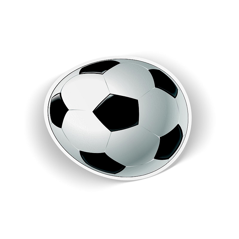 Стикер Футбольный мяч #1