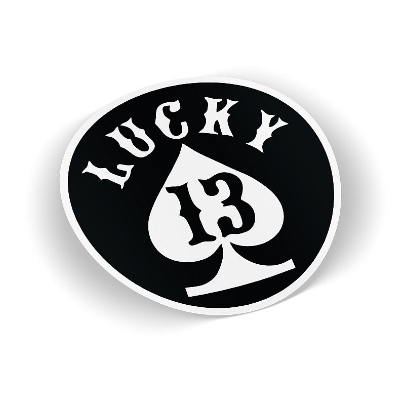 Стикер Lucky 13 - # 1 Стикер Lucky 13 #1
