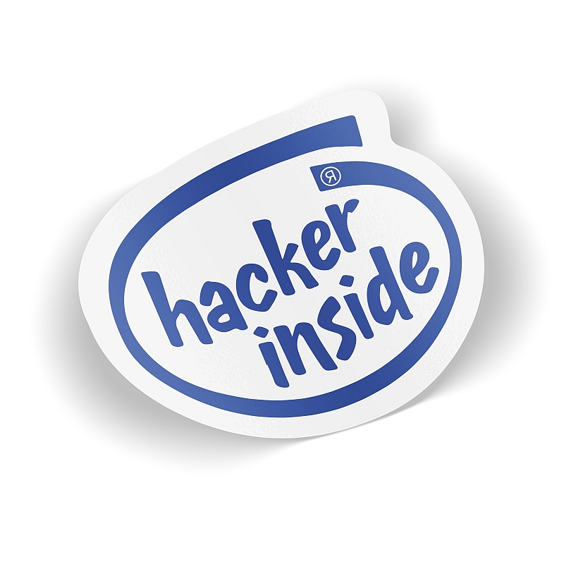 Стикер Hacker Inside #1