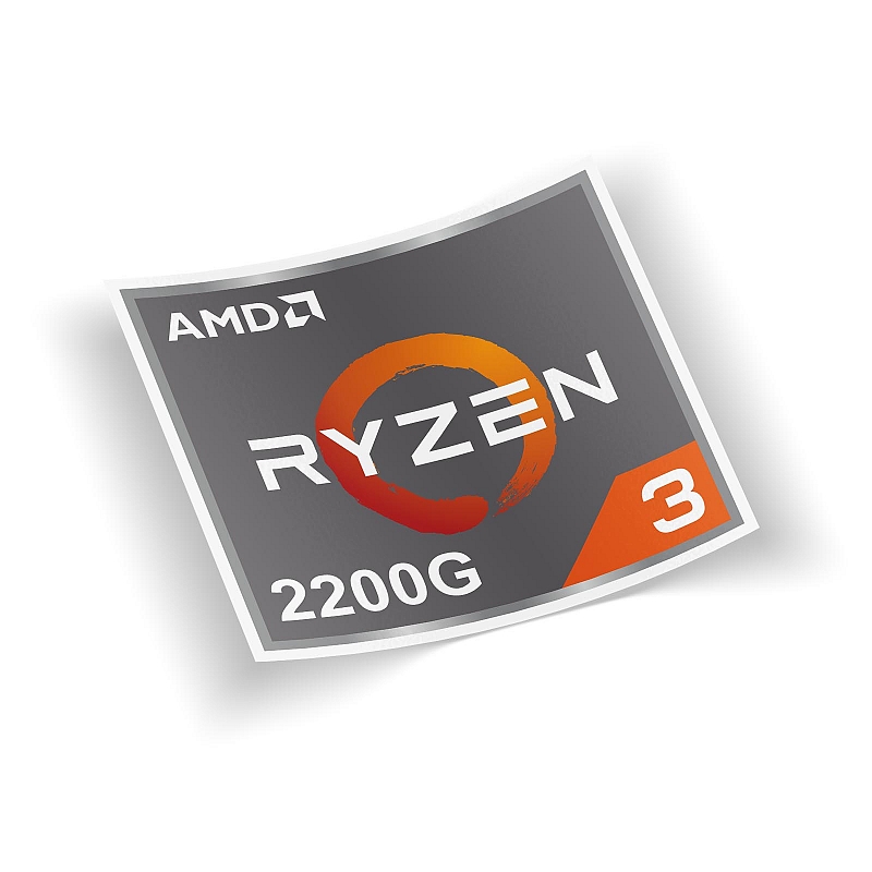Стикер  Ryzen 3 2200G - # 1 Стикер  Ryzen 3 2200G #1