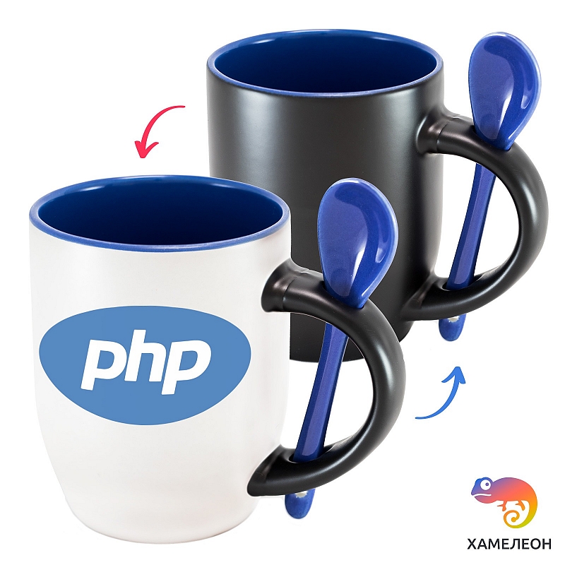 Кружка хамелеон PHP - # 1 Кружка хамелеон PHP #1