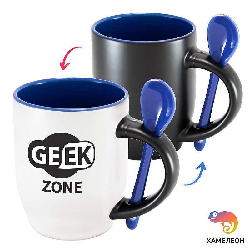 Кружка хамелеон Geek zone - # 3 Кружка хамелеон Geek zone #3