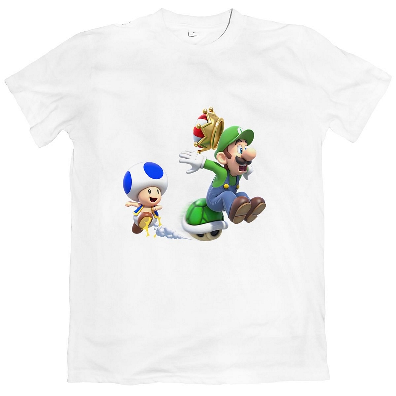 Футболка Super Mario и гриб #1